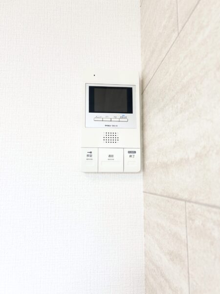 モニター付きインターホン モニター付きインターホン