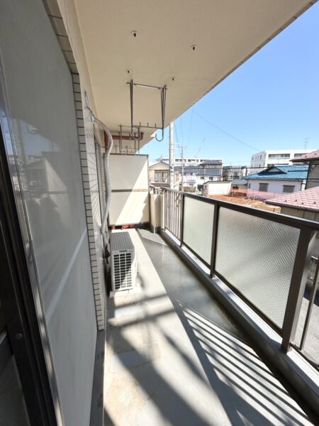 東向きバルコニー 東向きバルコニー