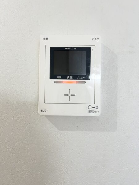 モニター付きインターホン【クリーニング前】 モニター付きインターホン【クリーニング前】